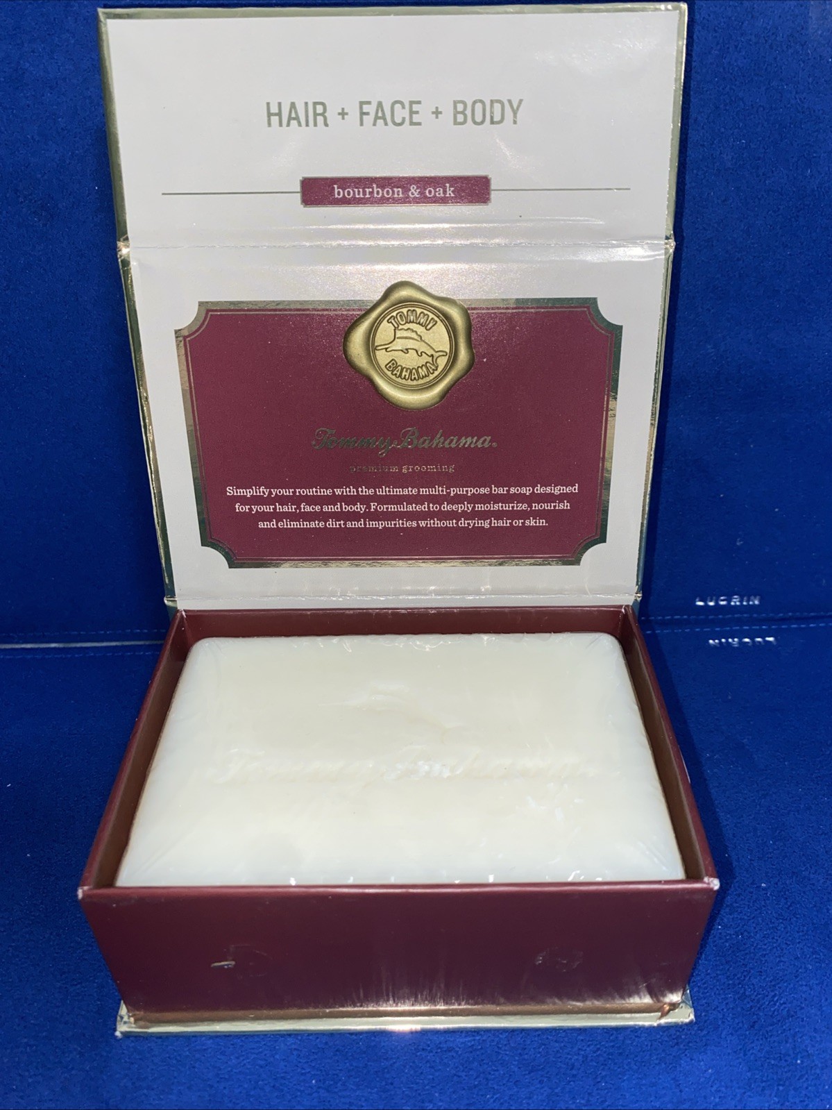 Tommy Bahama Face, Body & Hair Soap Bar for Men 10oz New In Box