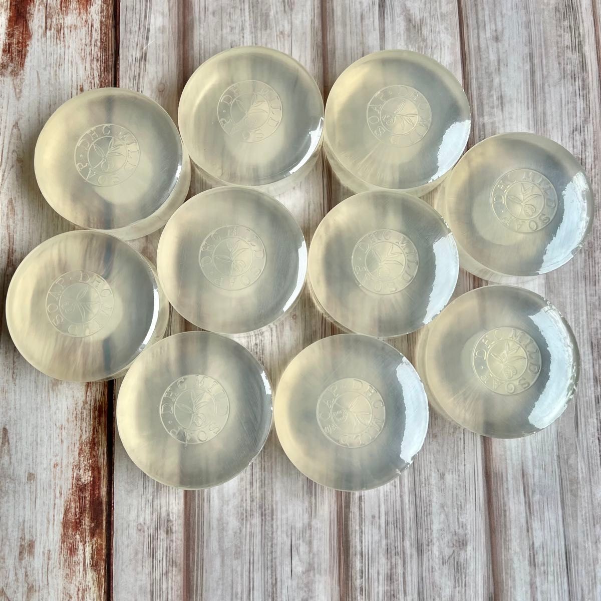 DHC Mild Soap 90g Set of 10 Facial Cleansing Bar Moisturizing Skin w/o BOX
