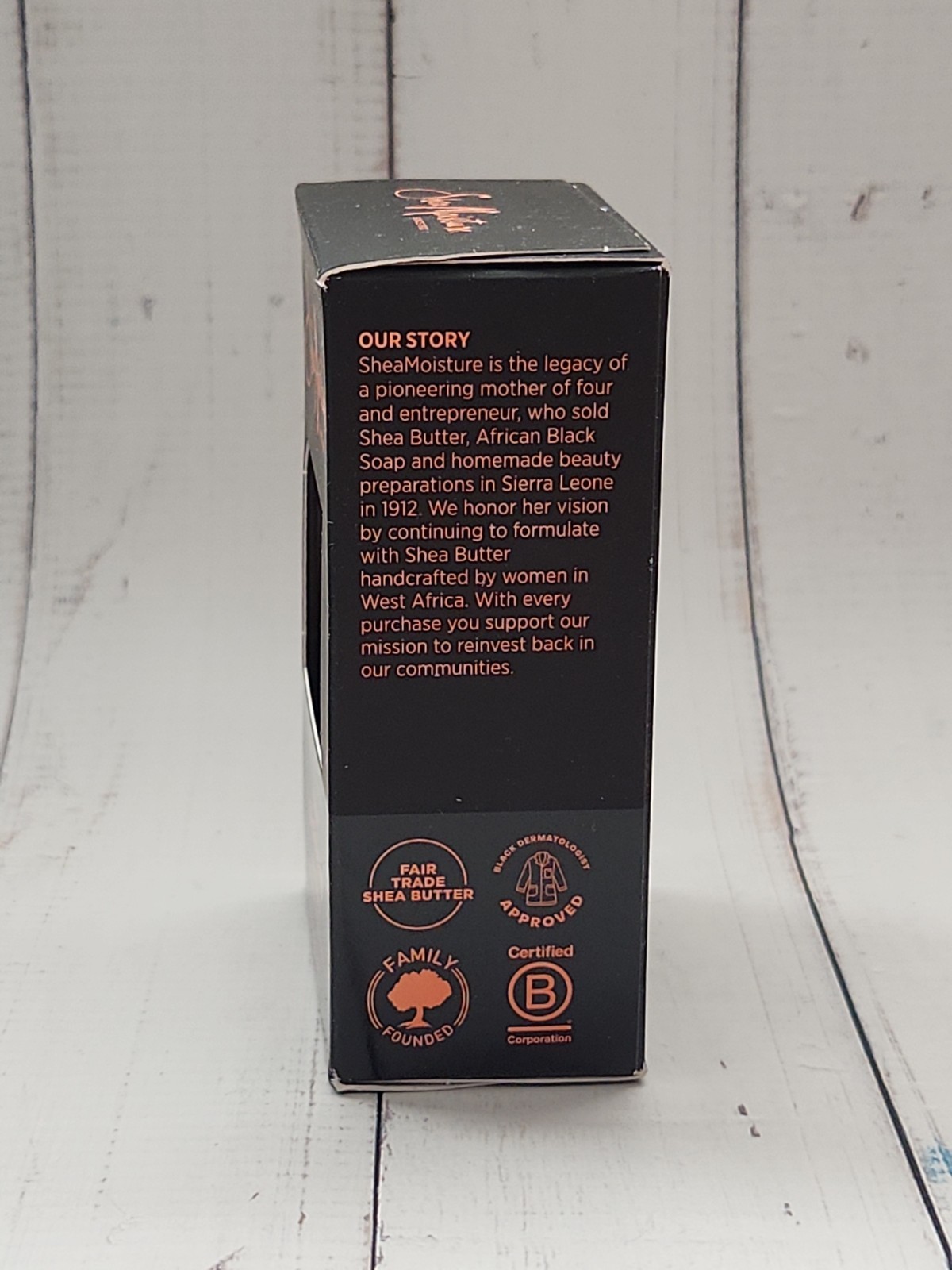 Shea Moisture African Black Soap, Calm & Clearing Bar Soap, 8 fl oz