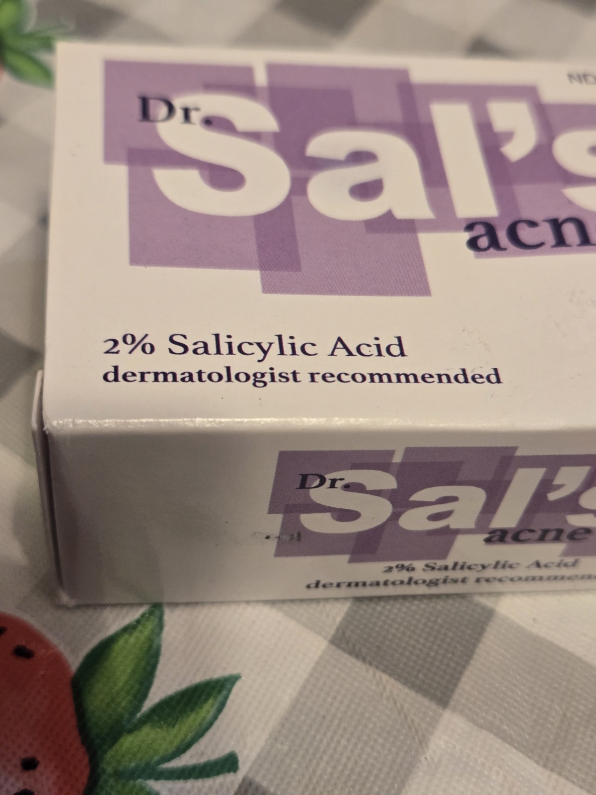 Acne Bar Dr. Sal’s Skin Care Soap Bar, Set Of 3 Burks Dermatologist New 3.5oz