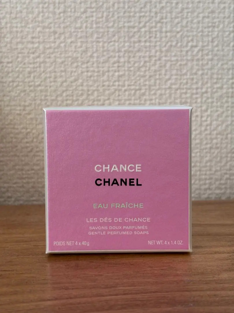 Chanel Chance Au Fresh Le Savon Body Soap 4 pieces JAPAN