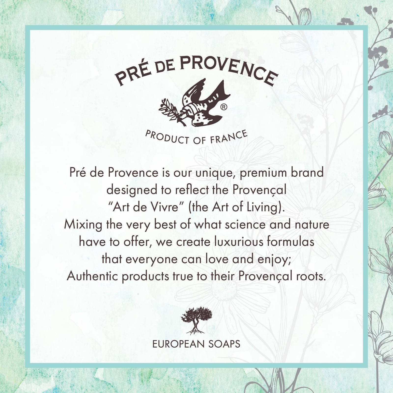 Pre de Provence Artisanal French Soap Bar Enriched with Shea Butter, Honey