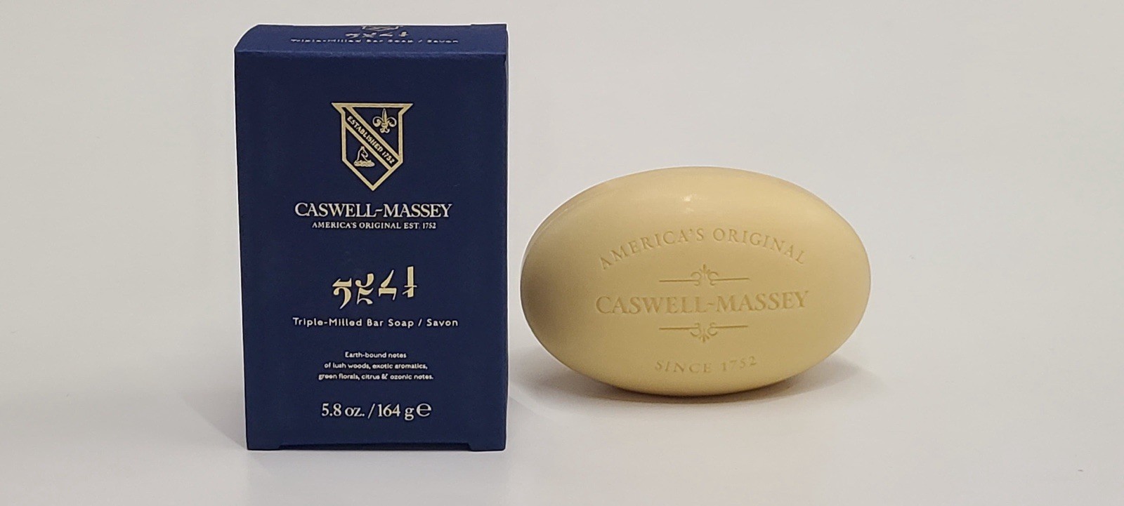 Caswell Massey 2571 Triple Milled Single Bar Soap