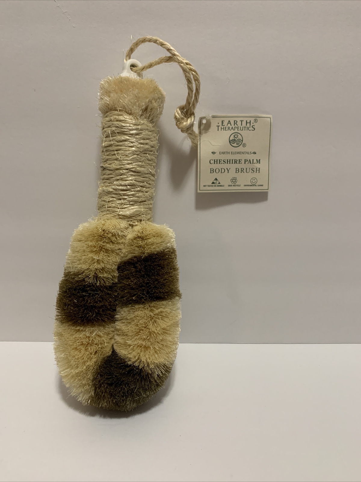 Earth Therapeutics Cheshire Palm Vegetable Body Brush Slough Dead Skin – 1 Brush