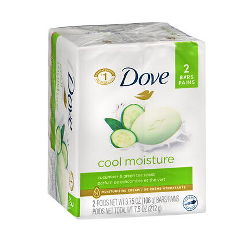 Beauty Bars Cool Moisture 7.5 Oz By Dove