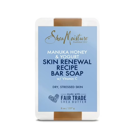 Shea Moisture Manuka Honey and Yogurt Skin Renewal Recipe Bar Soap 8 oz NEW