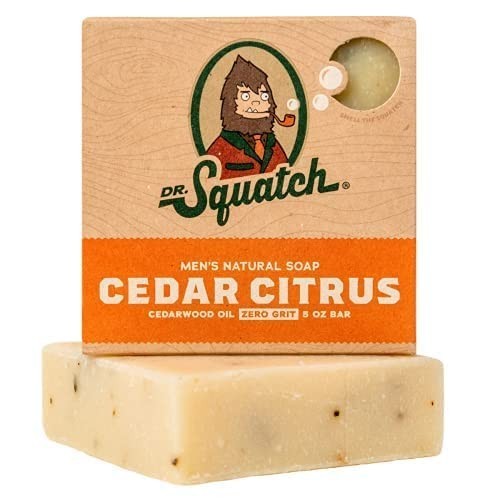 Handmade Cedar Citrus Soap Bar for Sensitive Skin – Energizing & Organic