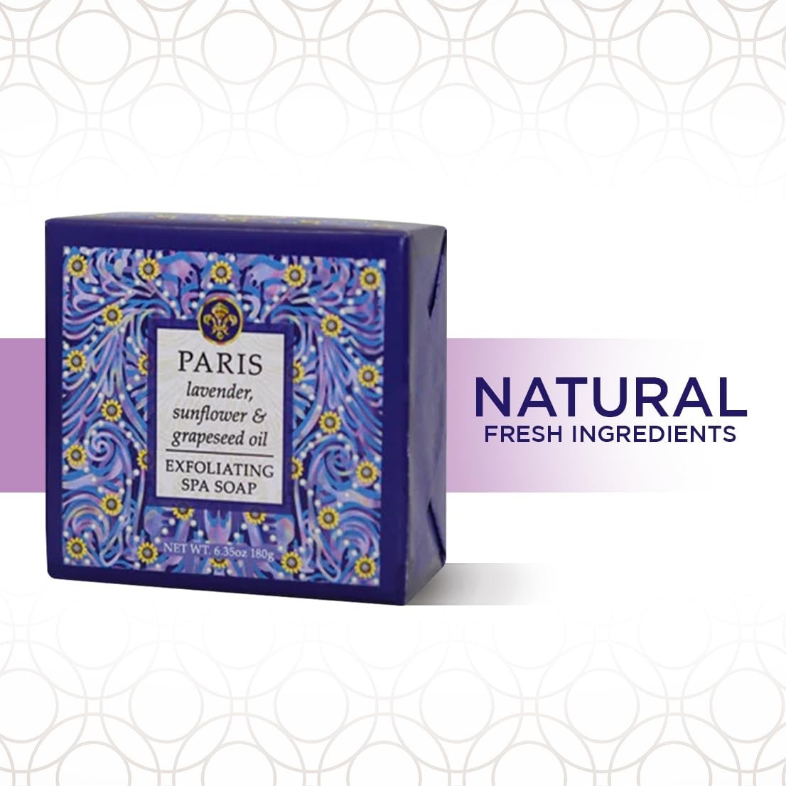 Parisian Elegance 6.35oz Organic Shea & Lavender Soap