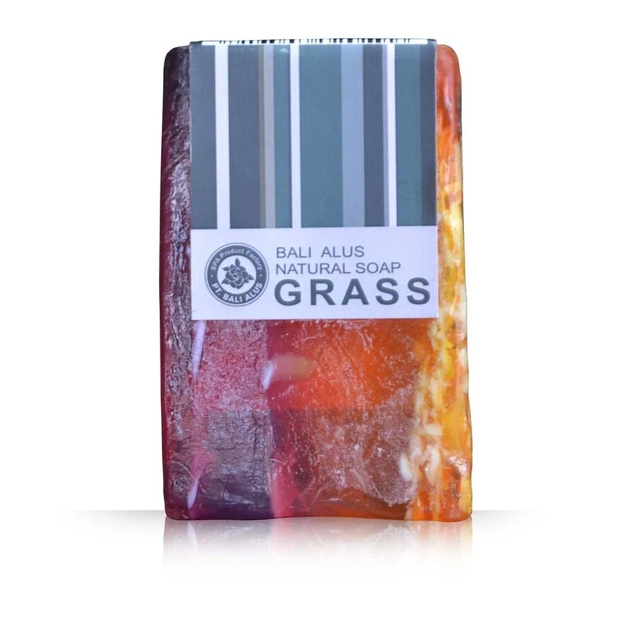 Bali Alus, Natural Soap, 110g, Grass (Pack of 1)
