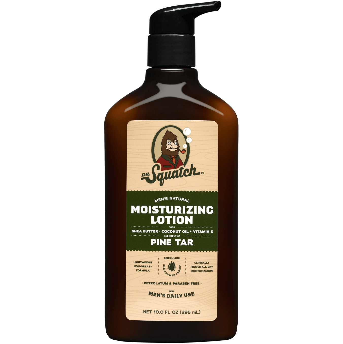 Dr Squatch Natural Hand & Body Lotion Dry Skin | Pine Tar #831