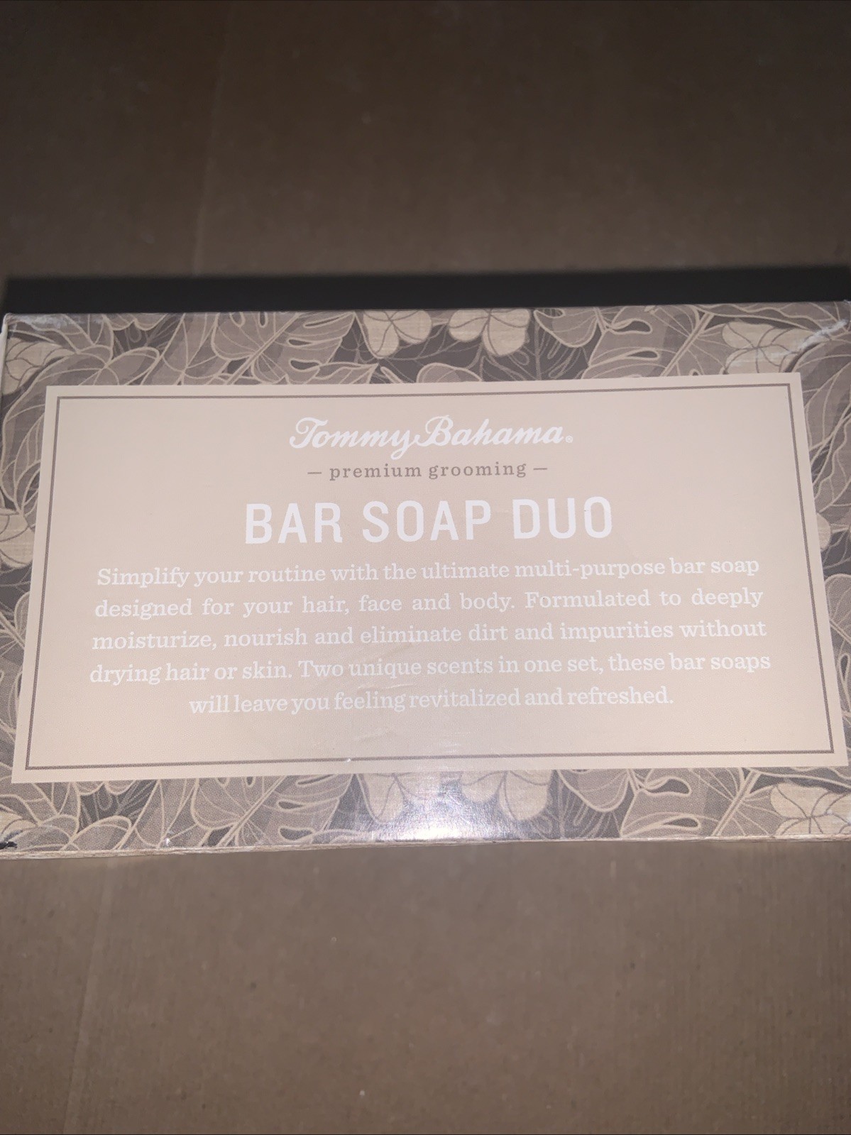 3x Os 2 Pack O Oz Tommy Bahama Bar Soap Die Hair Face Body Sea Surf Sandalwood