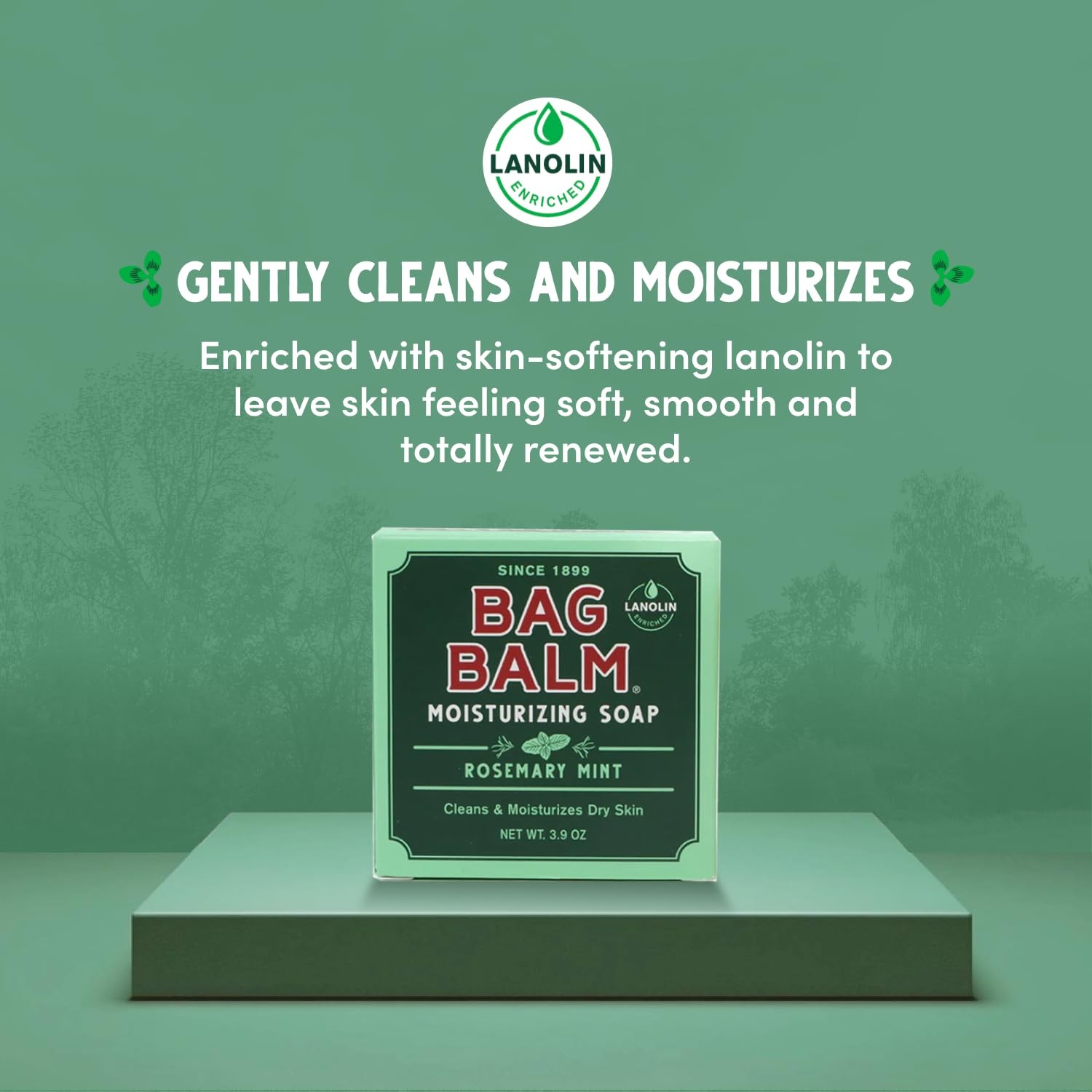 Vermont’s Original Mega Moisturizing Soap Bar, Body Soap, Hand Soap for Dry S…