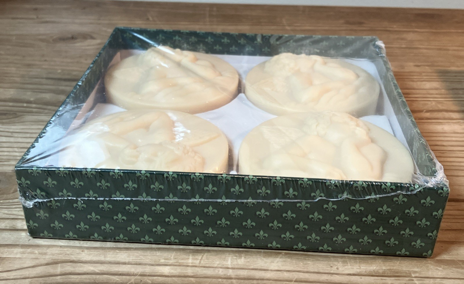 Saponificio Artigianale Fiorentino Angel Cherub Soaps Italy Handmade New in Box