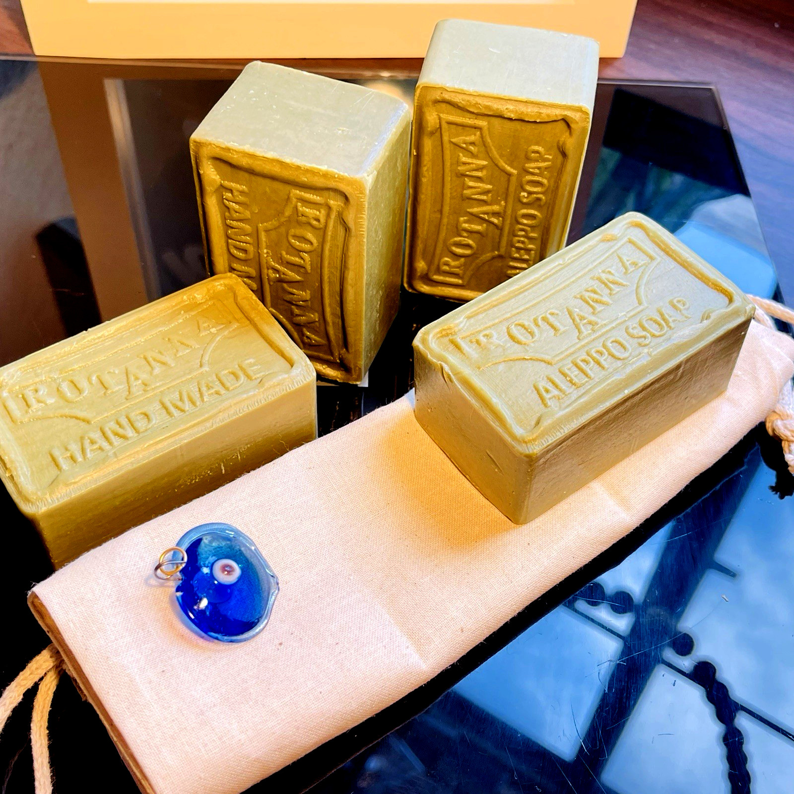 4 PK ALL NATURAL SCENTED OLIVE OIL LAUREL OIL SOAP BAR FOR PSORIASIS N ECZEMA.