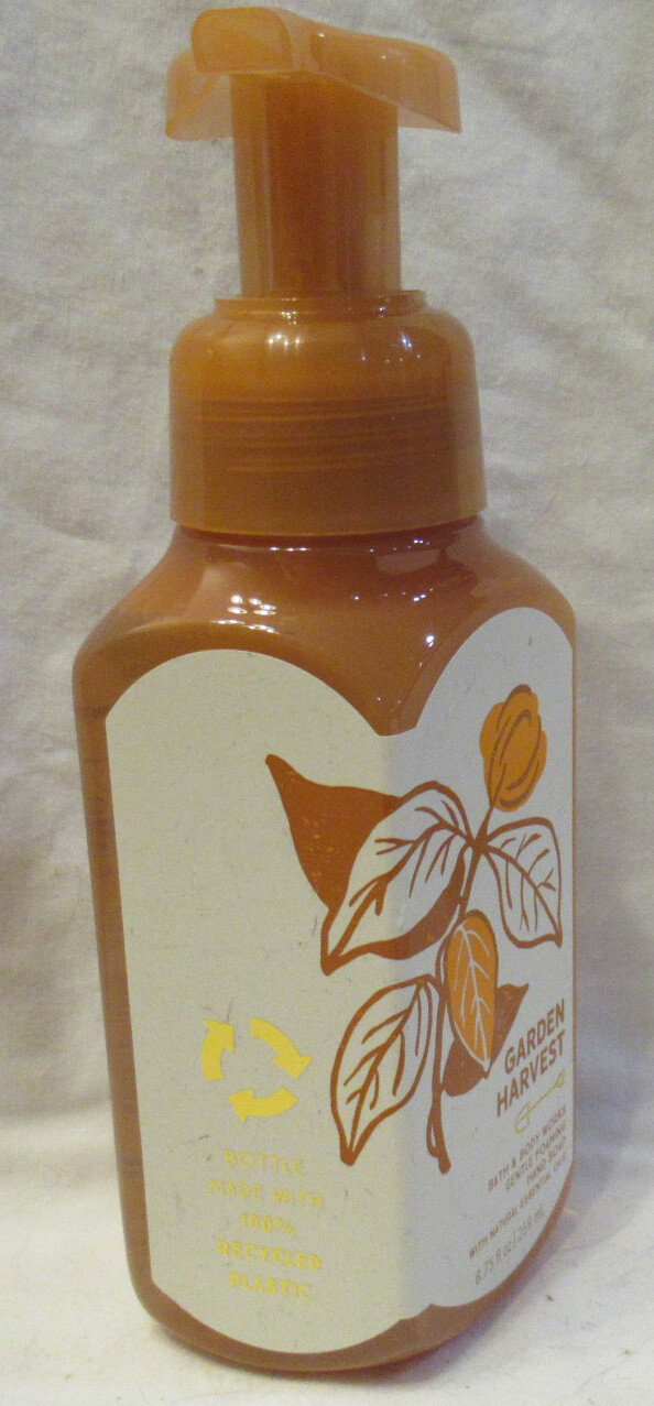Bath & Body Works Gentle Foaming Hand Soap Lot Set of 2 GARDEN HARVEST