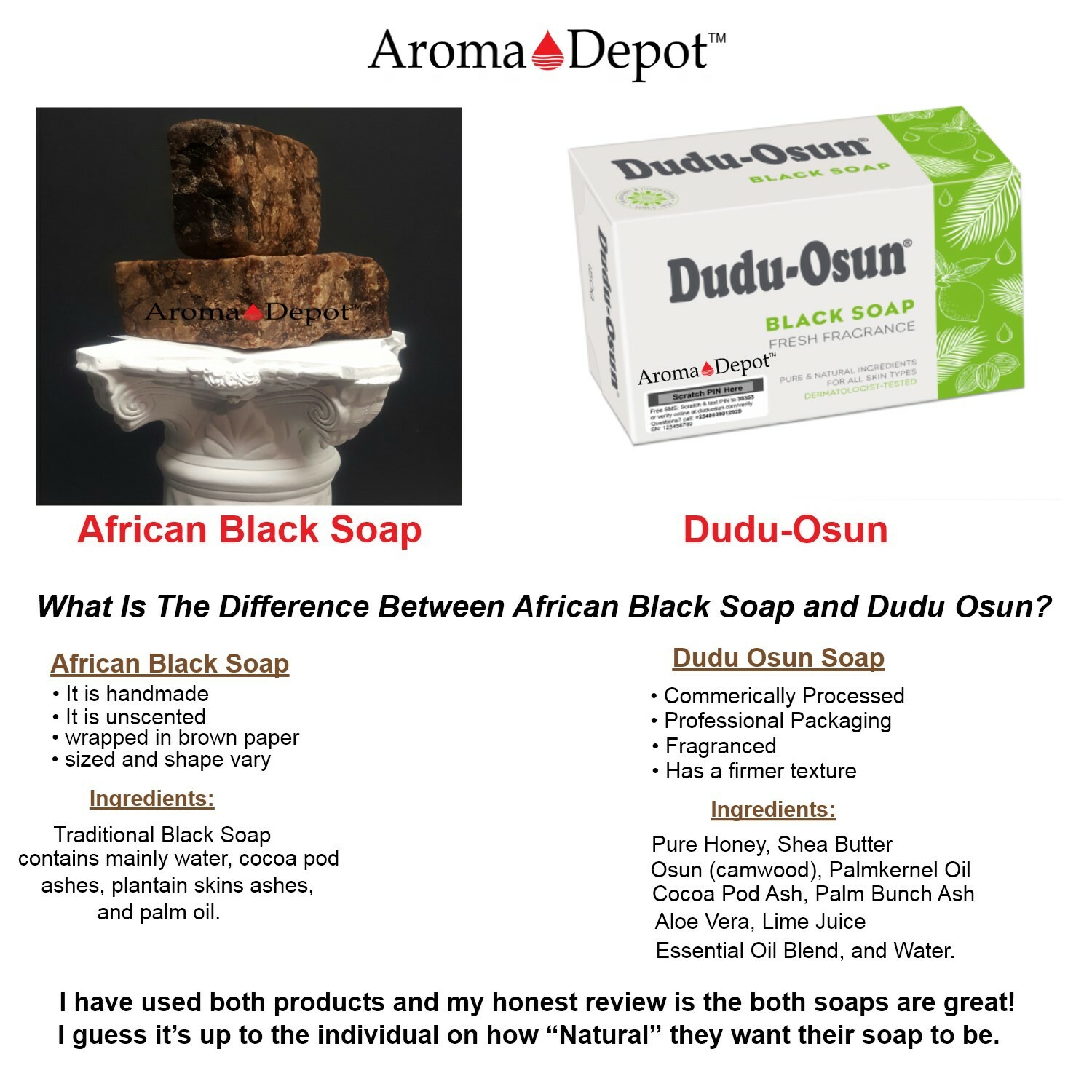 Dudu Osun African Black Soap Natural Herbal Raw Buy 3 Get 2 Free Blowout Sale