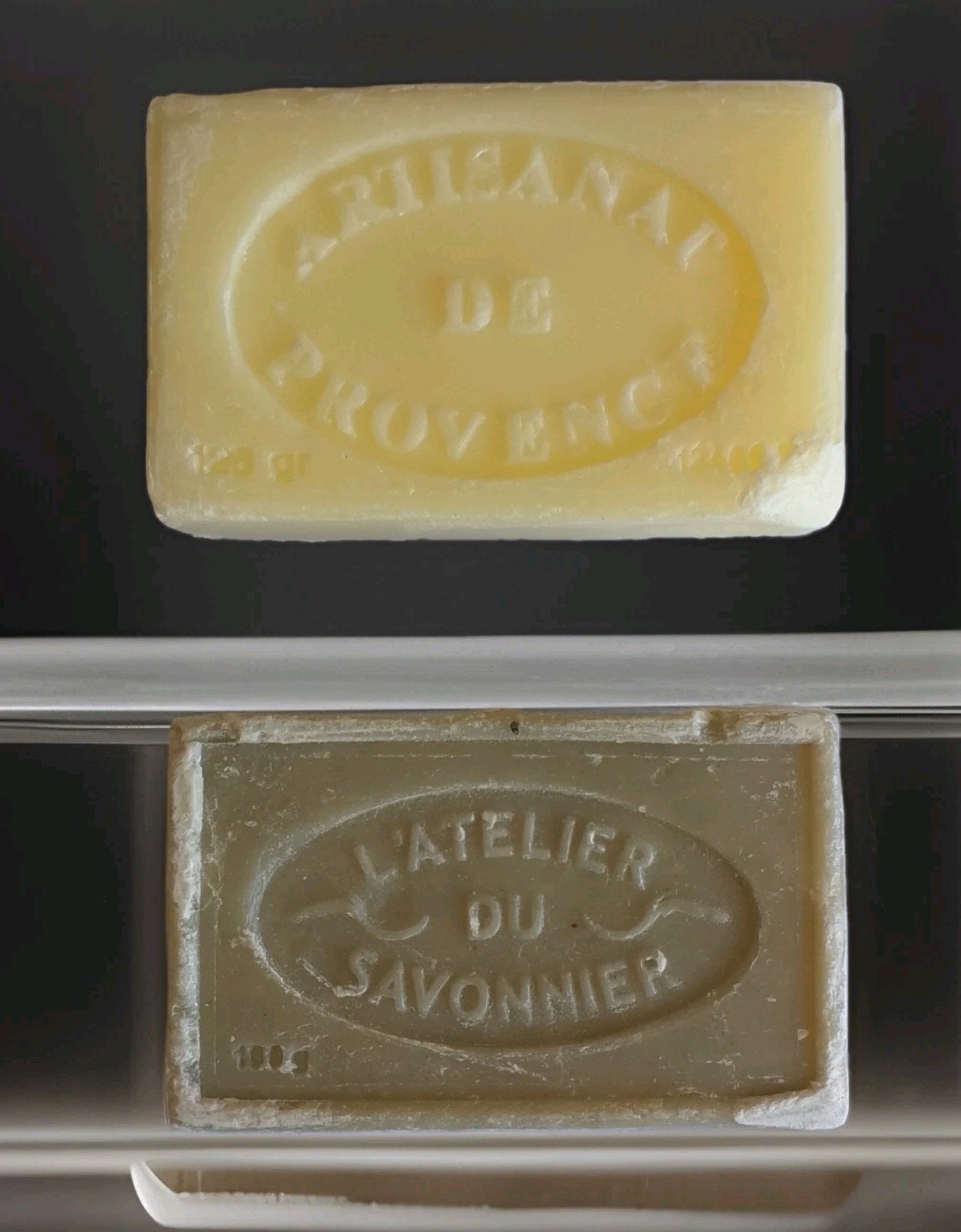 2x French Artisan Soap Bars 👍Savon de Marseille & Green Clay 💪Handmade Natural