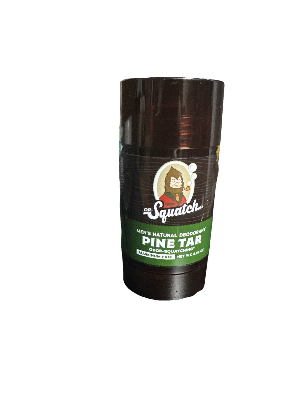 DR SQUATCH Natural Deodorant for Men 2.65oz PINE TAR ~ Aluminum Free