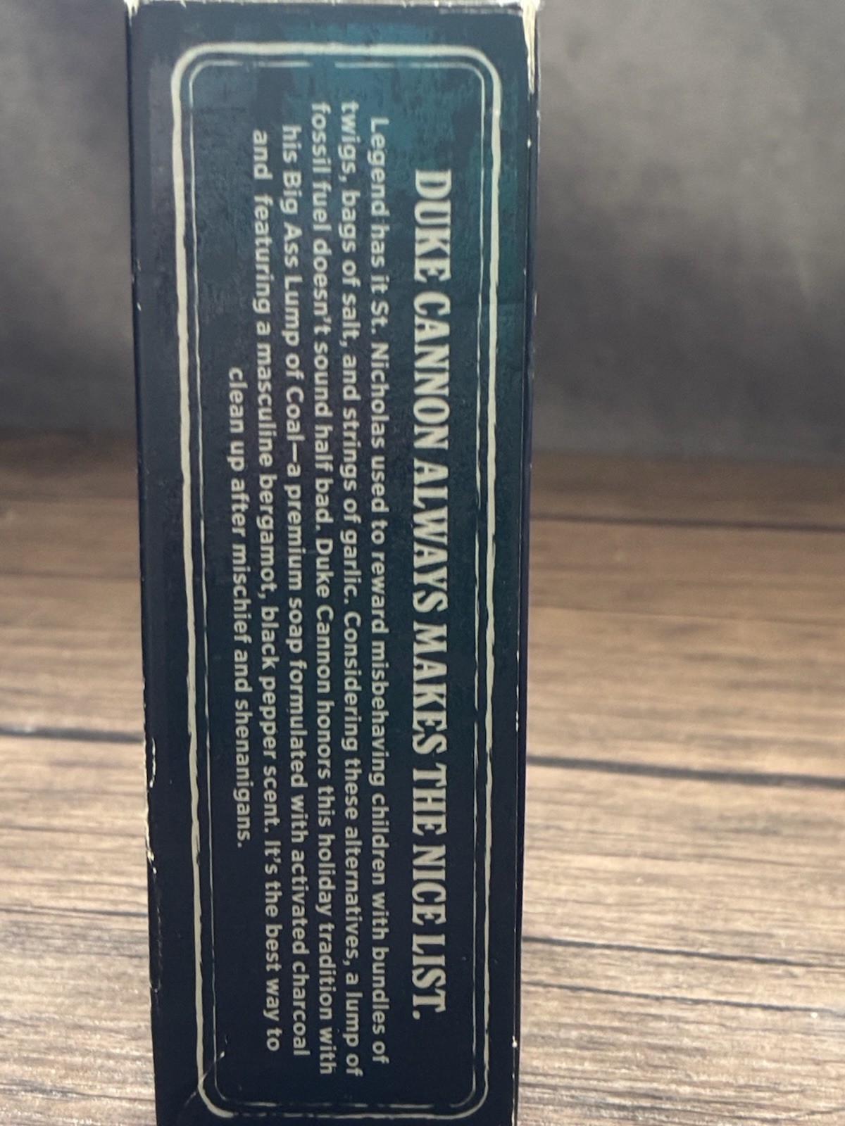 Duke Cannon Supply Co. Lump of Coal Big Ass Brick Bar Soap 10 oz