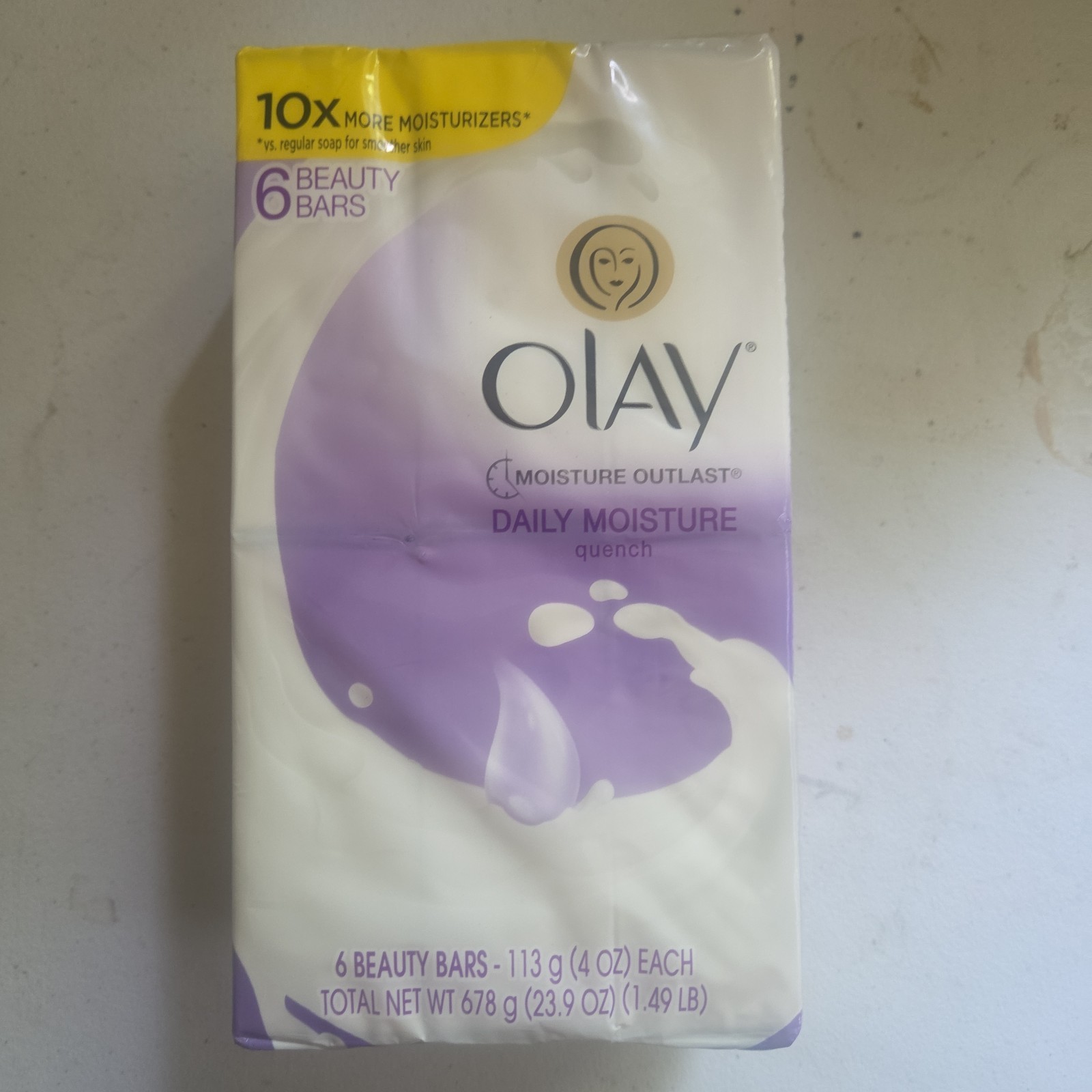 Olay Moisture Outlast Quench Beauty Bar – 4 Oz Ea, 6 Count NEW