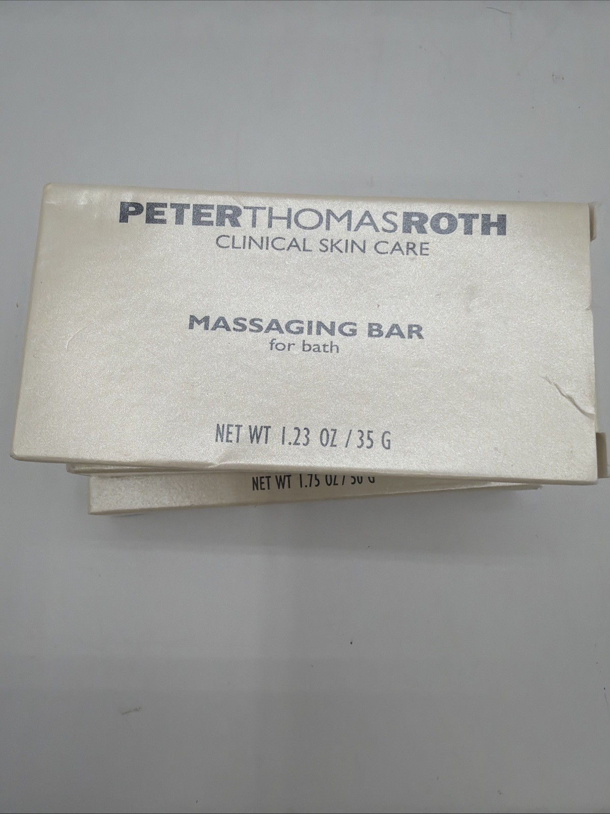 Peter Thomas Roth Lot of 3 Massaging Bar 1.23 oz and 5 Moisture Infusion 1.05 oz