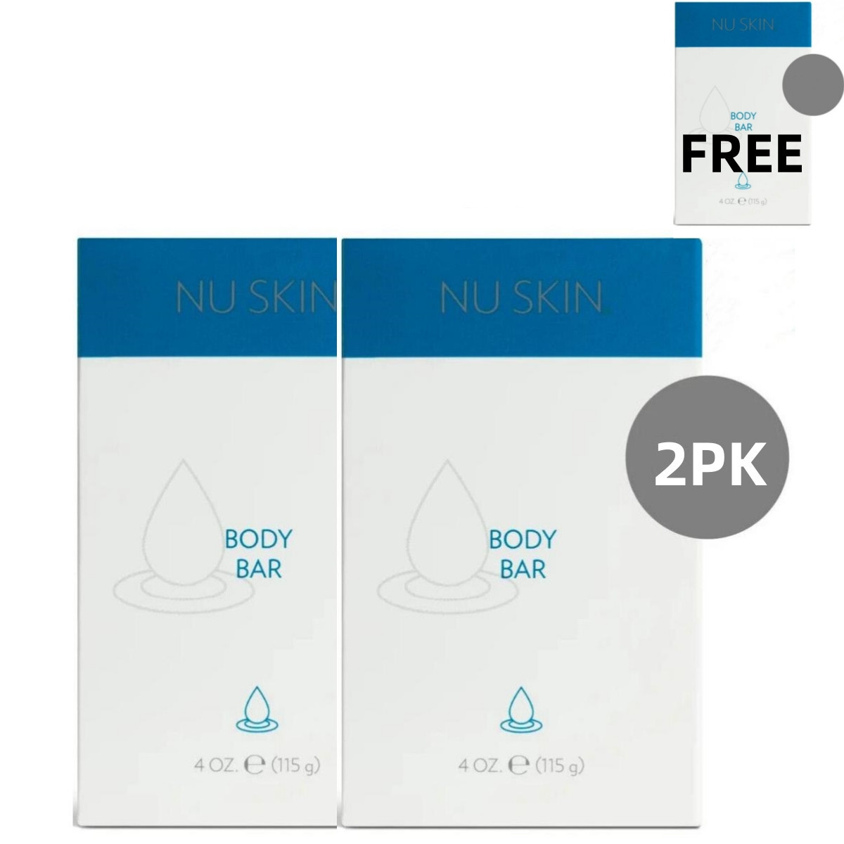 3 bundle of Nu Skin NuSkin Body Bar #29