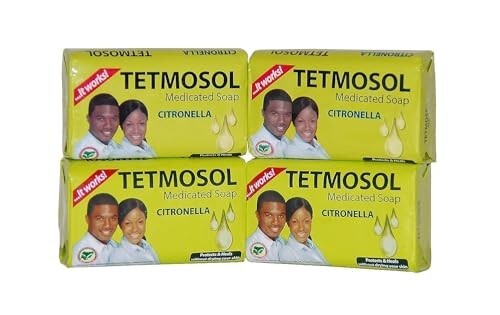 12 X Tetmosol Medicated Soap Citronella (LOT OF 12 SOAPS). USA SELLER