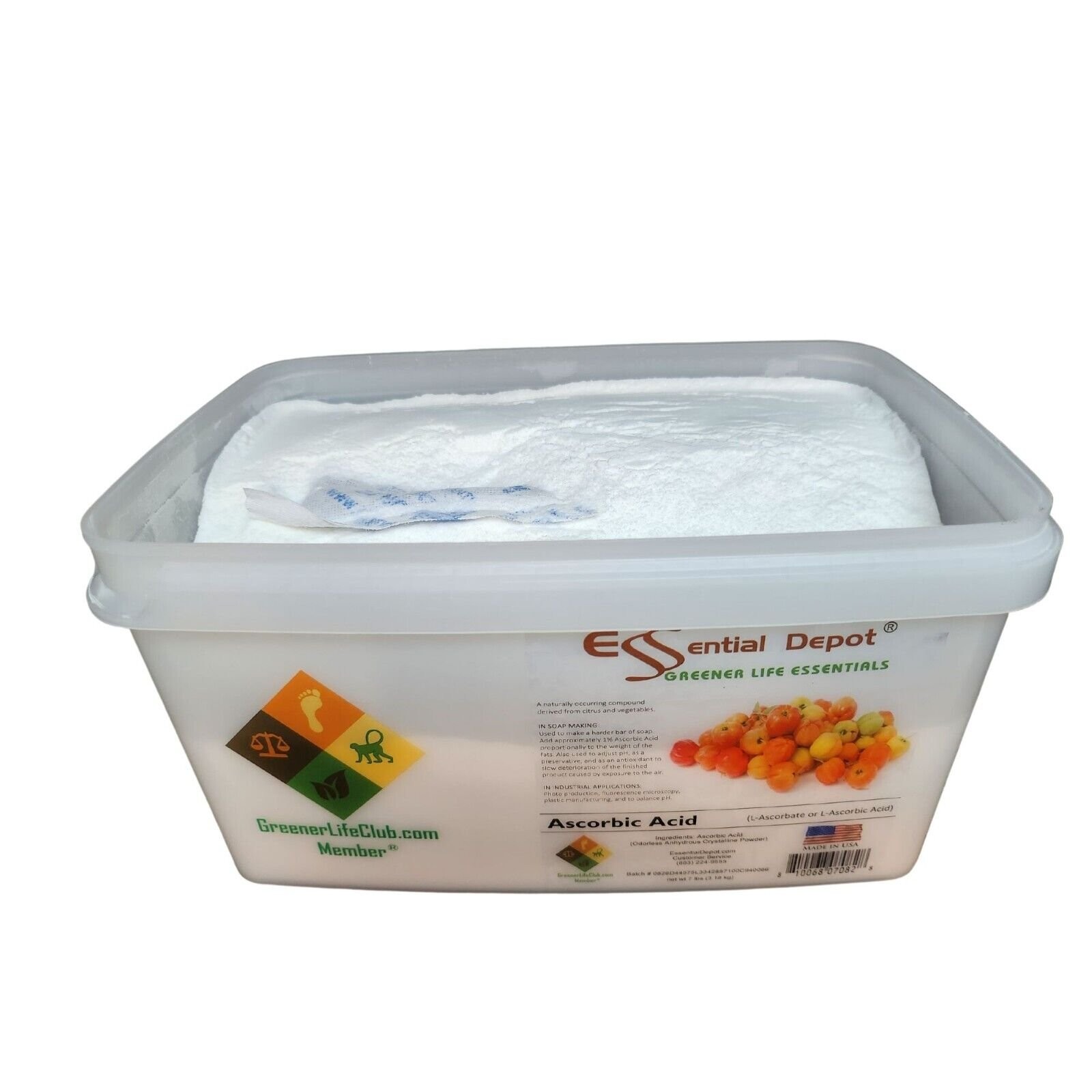7lbs. Vitamin C Ascorbic Acid