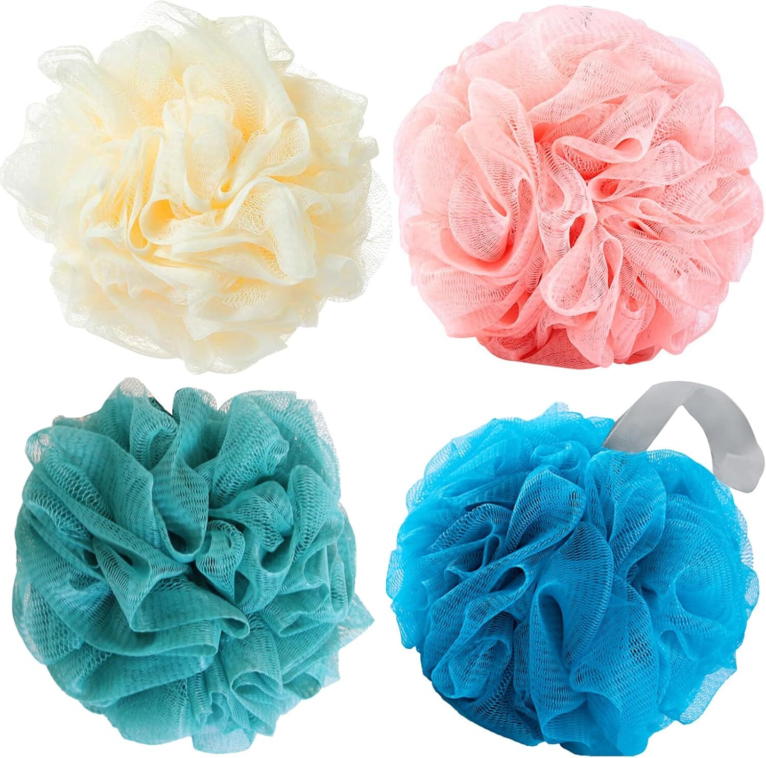 Luffa Loofah Sponge Shower Loofahs 50g Bath Sponges Exfoliating Colors