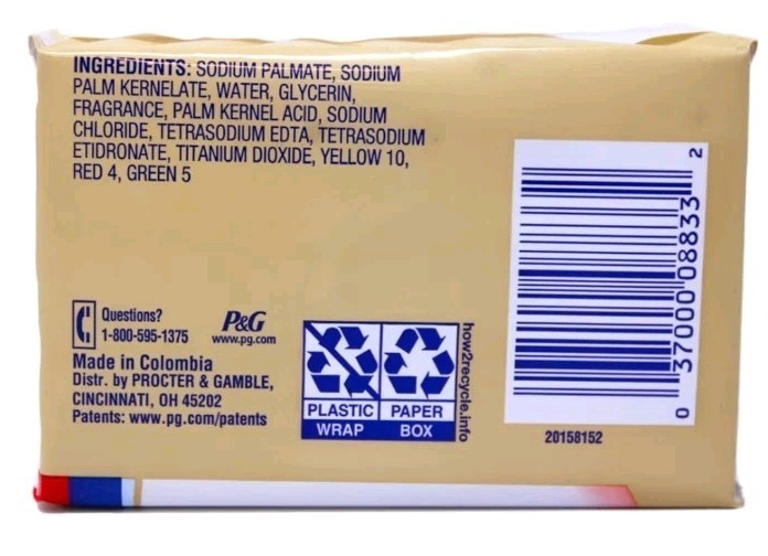 Lot: 2 8packs Safe-Guard Antibacterial Soap, 4oz Bar beige color Anti-bacterial