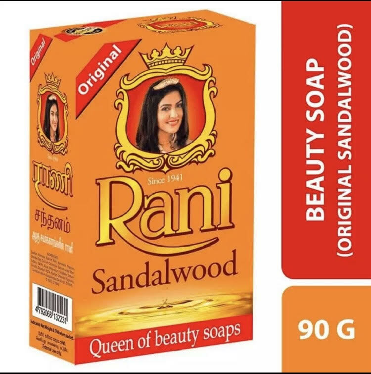 Swadeshi Rani Natural Ayurveda sandalwood Soap- 100% Original- 90g