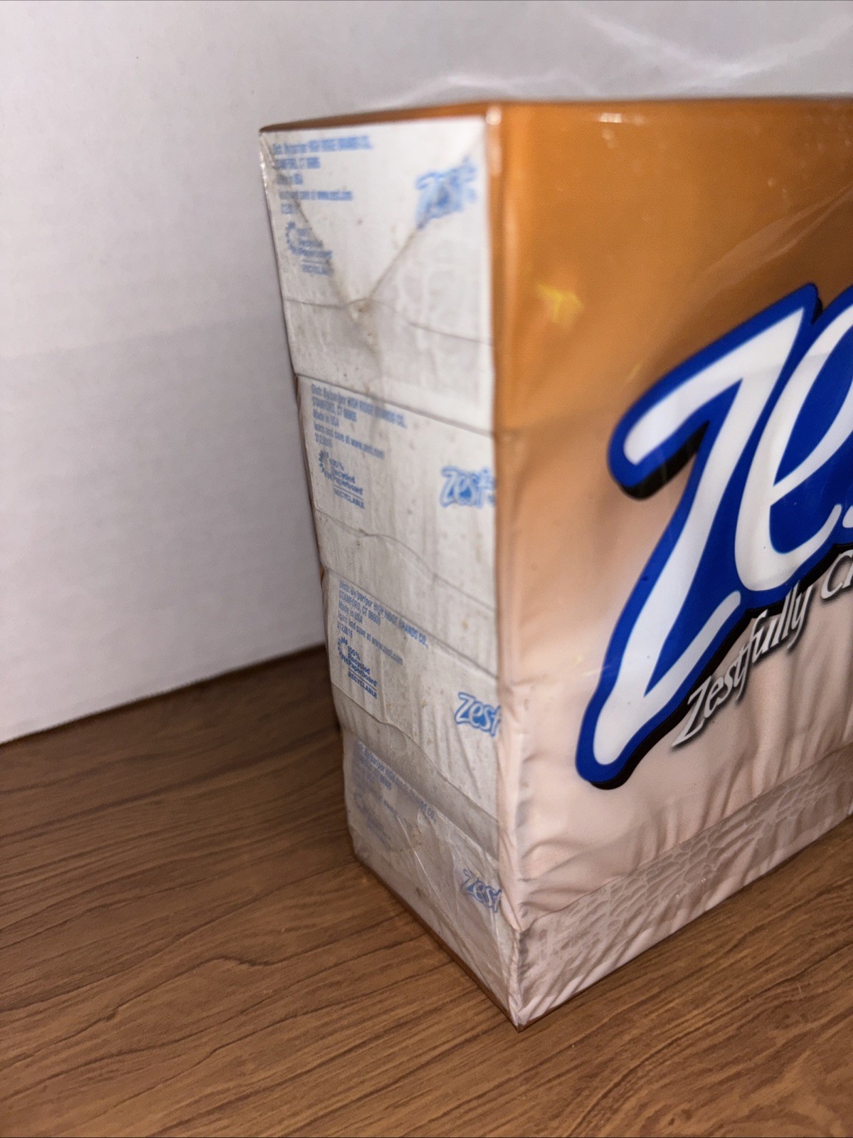 Zest Bar Soap- 8 Bars Enriched W/Cocoa Butter & Shea for Ultra Moisturizing NOS