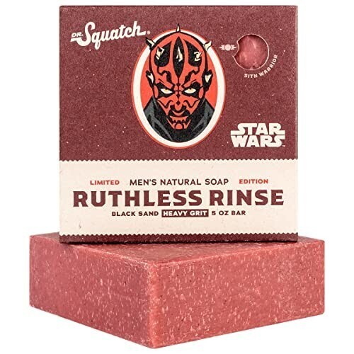 Dr Squatch Soap Bars Star Wars! Lot Of 3: Limited Edition (5 OZ Per Bar)