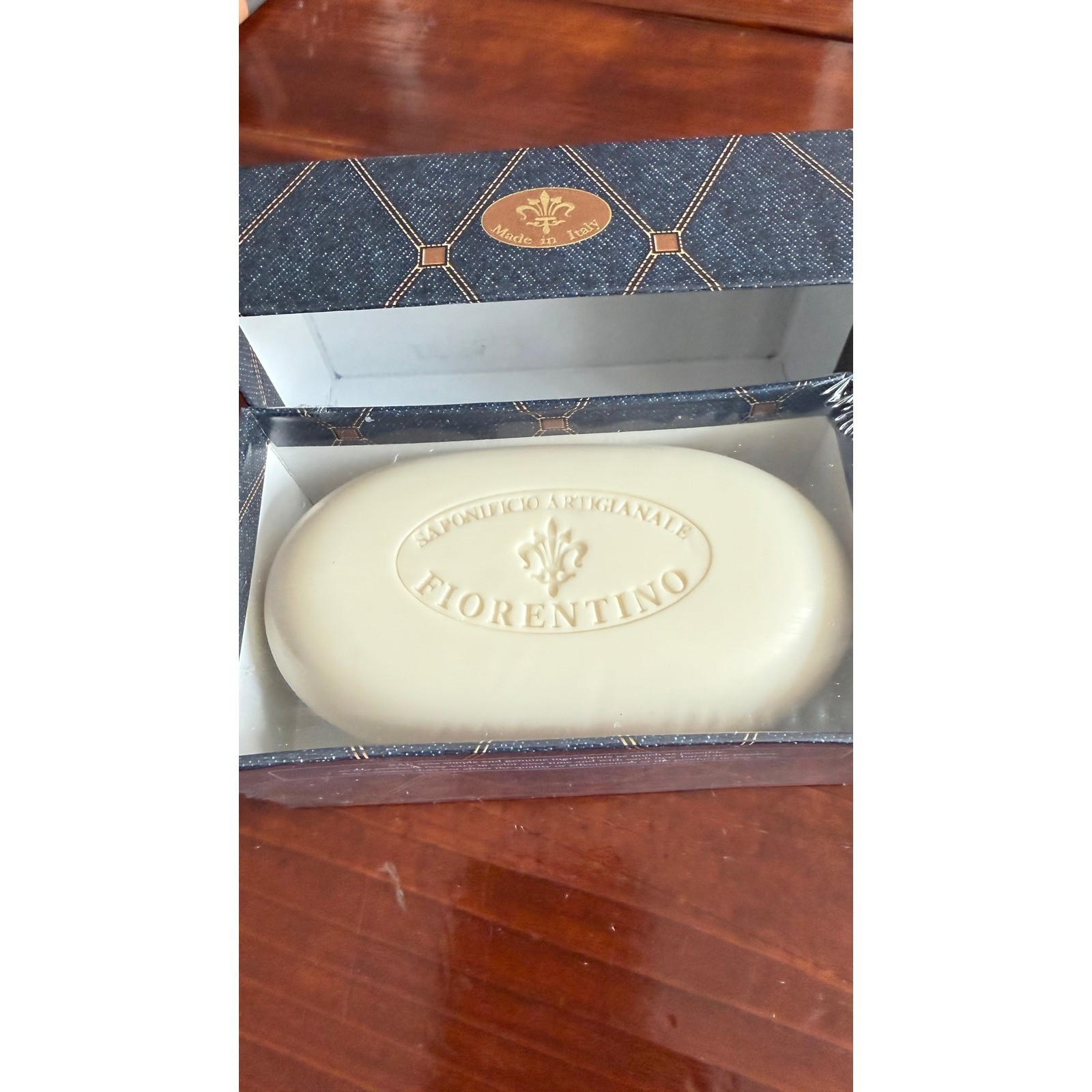 Saponificio Fiorentino Gentleman’s Soap Vetiver Argan 300g Made in Italy