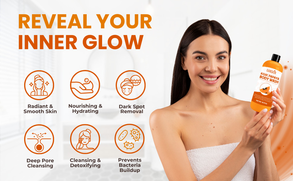 Kojic Acid Soap for Hyperpigmentation – Skin Brightening Kojic Papaya Body Wash