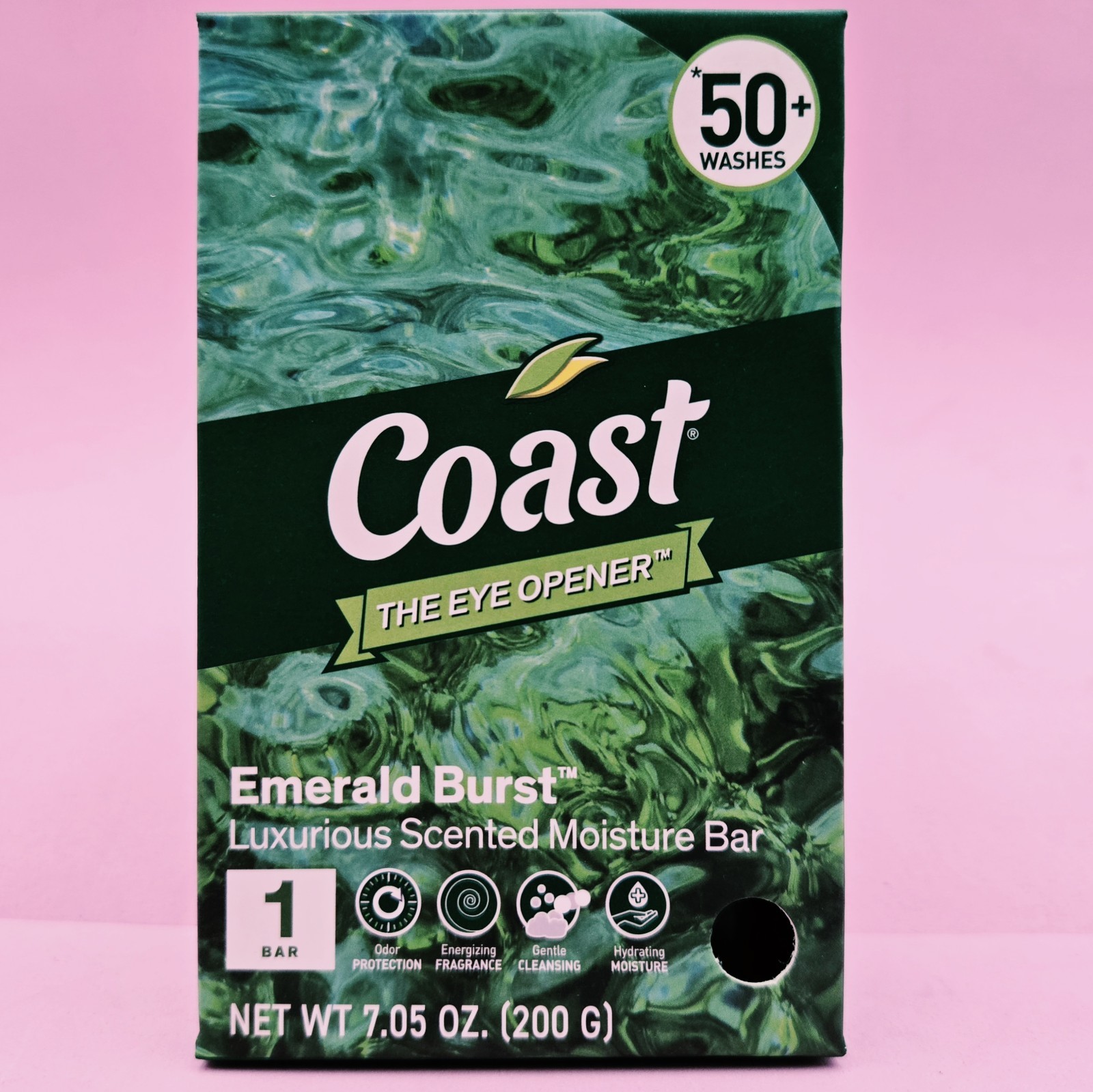 Coast Emerald Burst Moisturizing Soap Bar 7.05 oz BUY MORE & SAVE UP TO 15%!!!