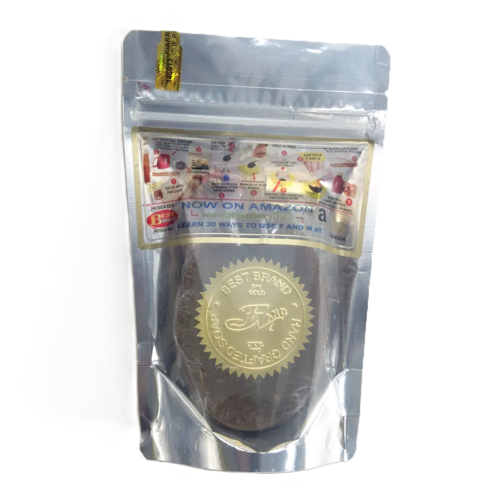 Best Brand F and M Frankincense and myrrh 24k bar soap and anointing oil.
