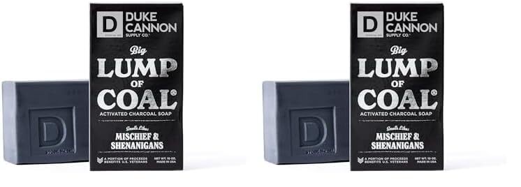 Duke Cannon Supply Co BIG ASS LUMP OF COAL BAR SOAP