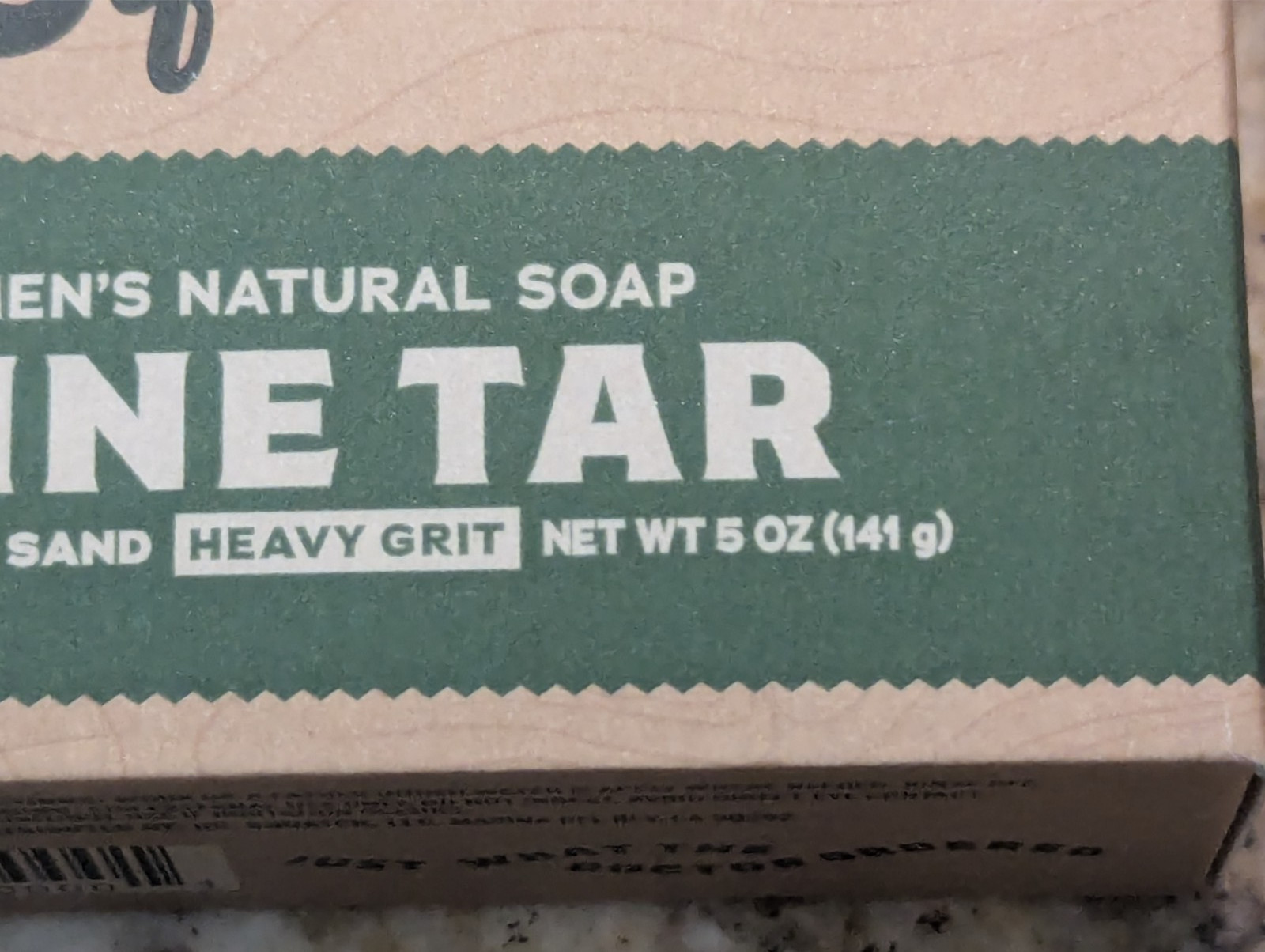 Dr Squatch Men’s Natural Soap Pine Tar 5 oz bar