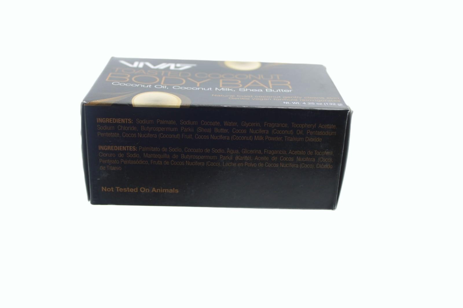 Bar Soap Vivas by Ampro Toasted Coconut Body Bar 4.25 oz