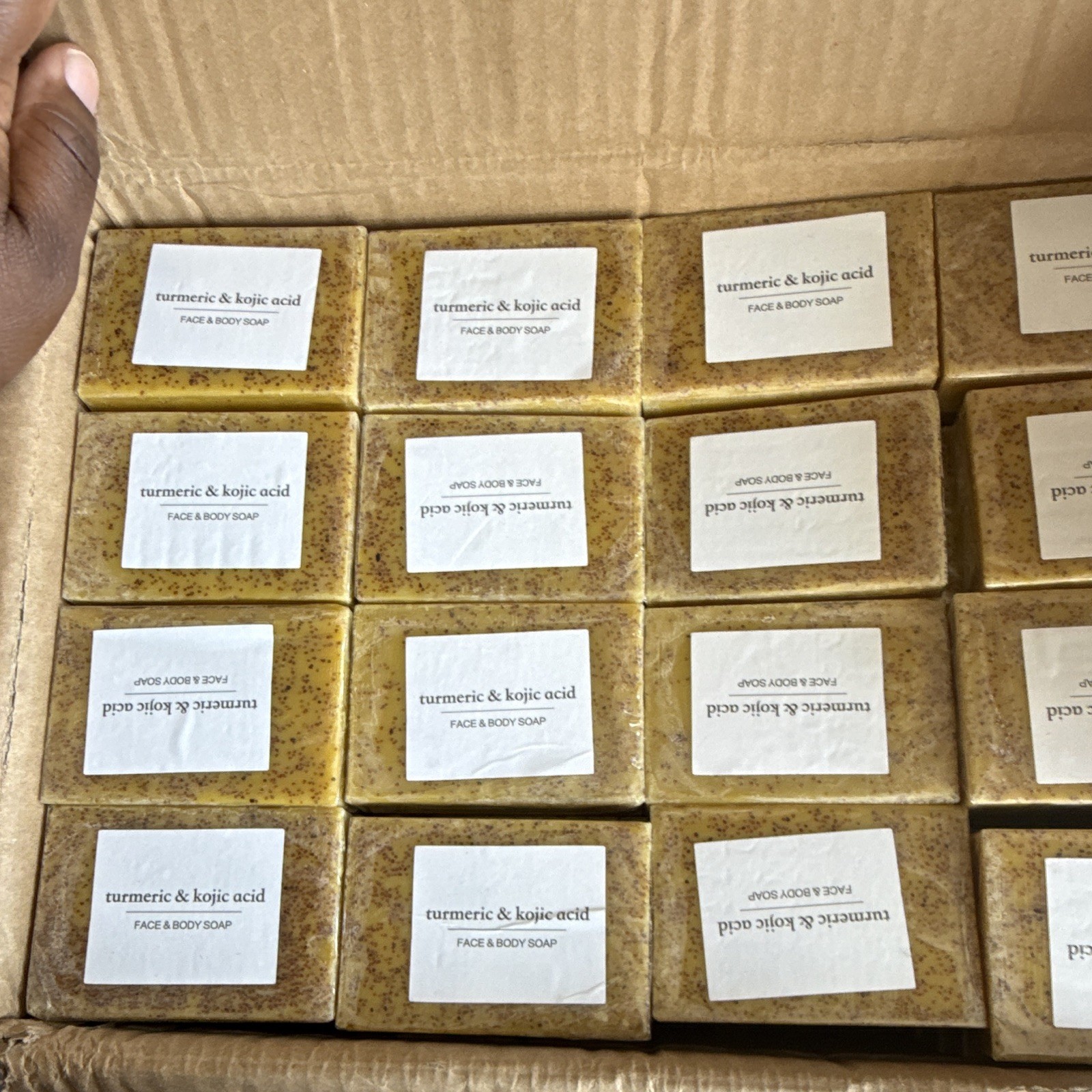 Turmeric & Kojic Acid Face & Body Soap Moisturizing Multipack 100g Lemon