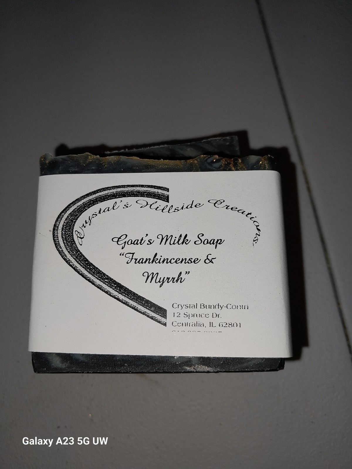 Frankincense And Myrrh Goat Milk Soap