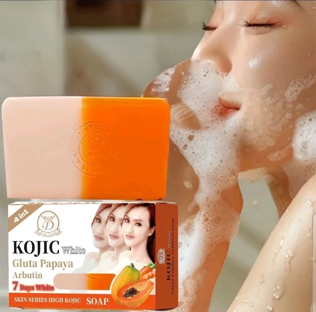 6-Pk Kojic Arbutin Brightening Bar Soap Skin Dark Spot Remover 160g [USA Stock]