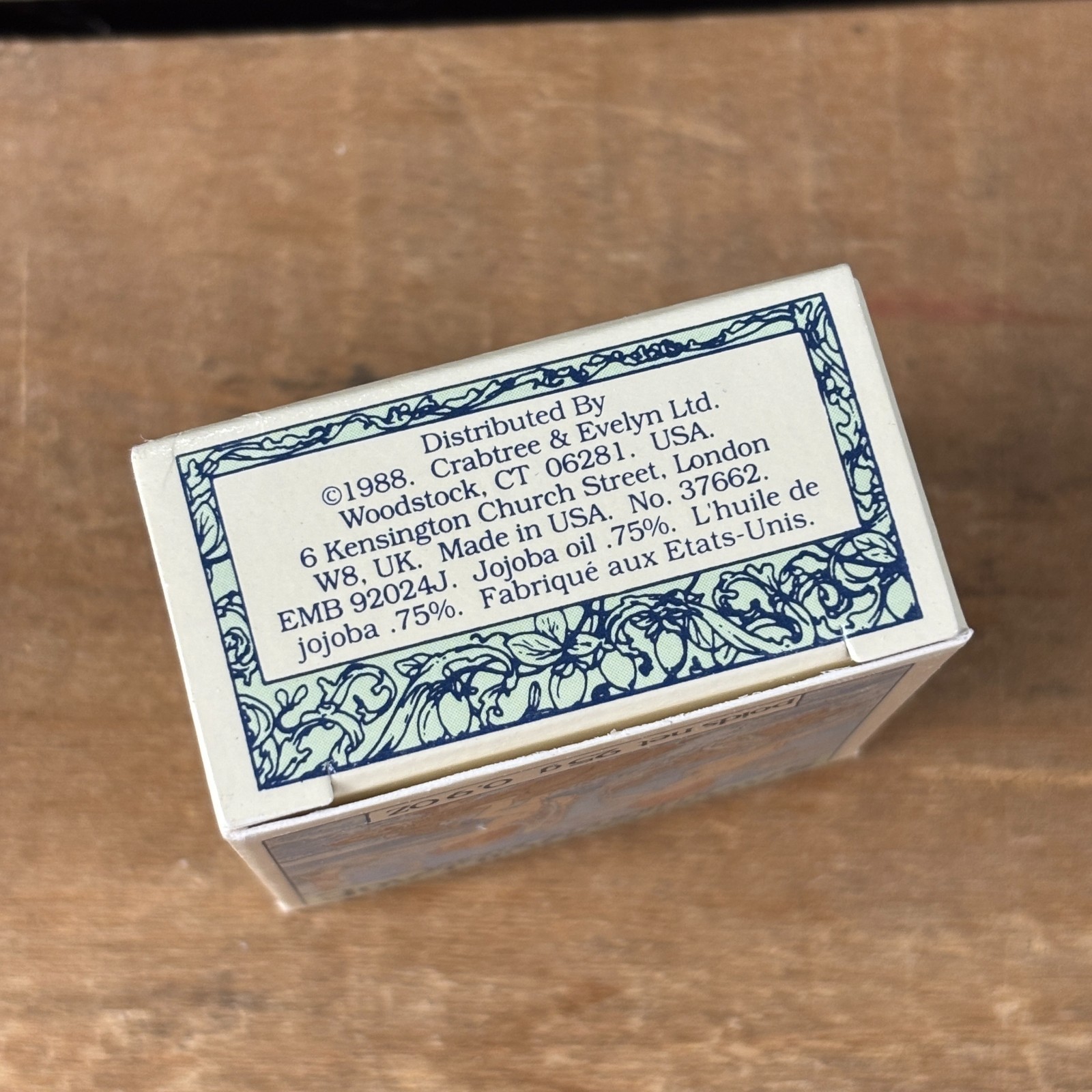 Vintage CRABTREE & EVELYN Sea Shell Soap With Jojoba Oil 25g / 0.9oz