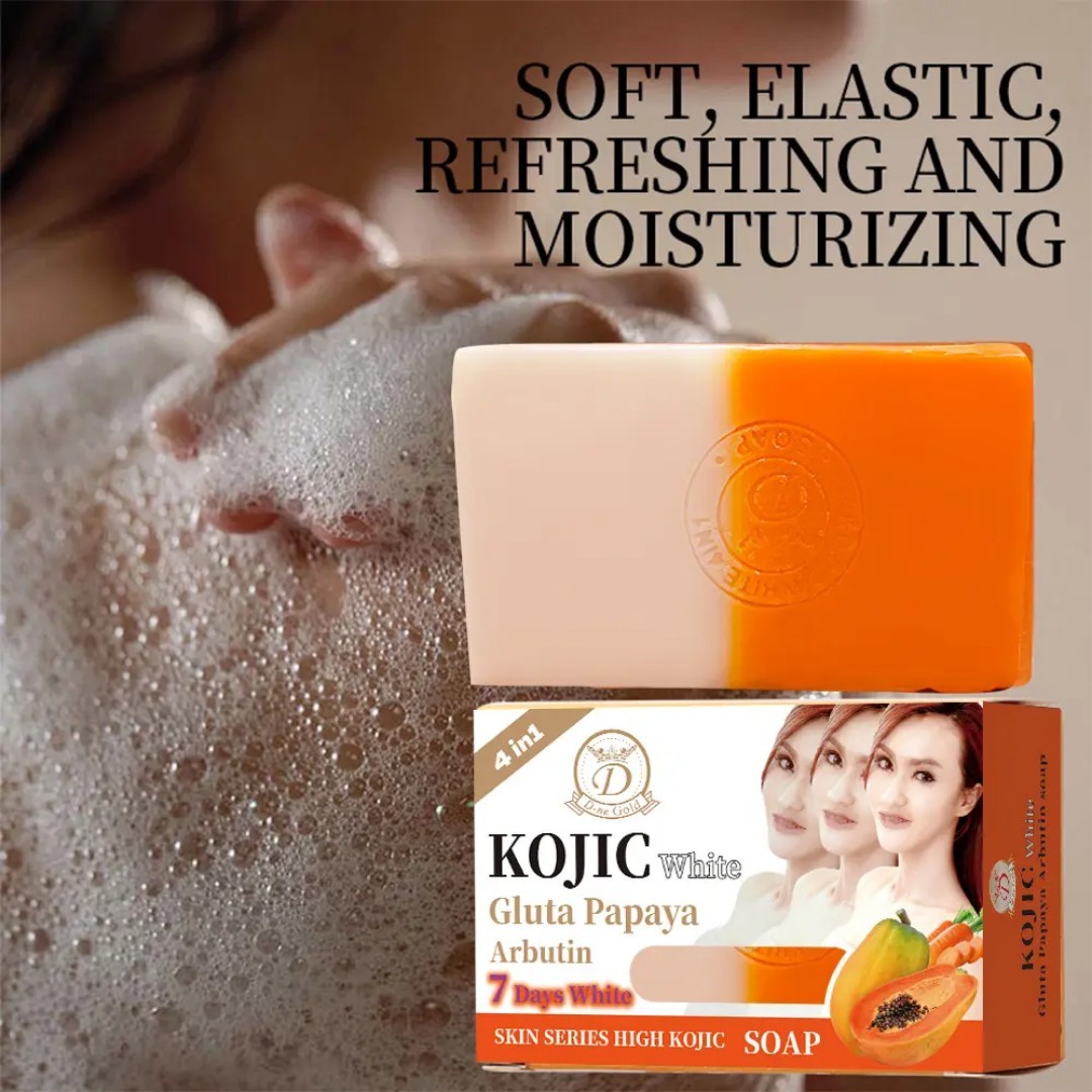 6-Pk Kojic Arbutin Brightening Bar Soap Skin Dark Spot Remover 160g [USA Stock]