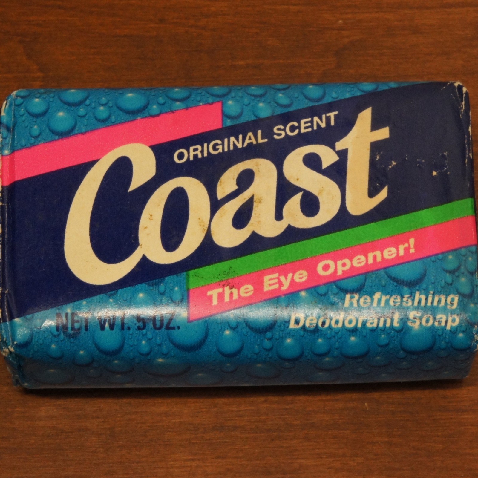 Coast Original Scent Refreshing Deodorant Soap Bar 7.5 oz ~ Vtg SEALED Original