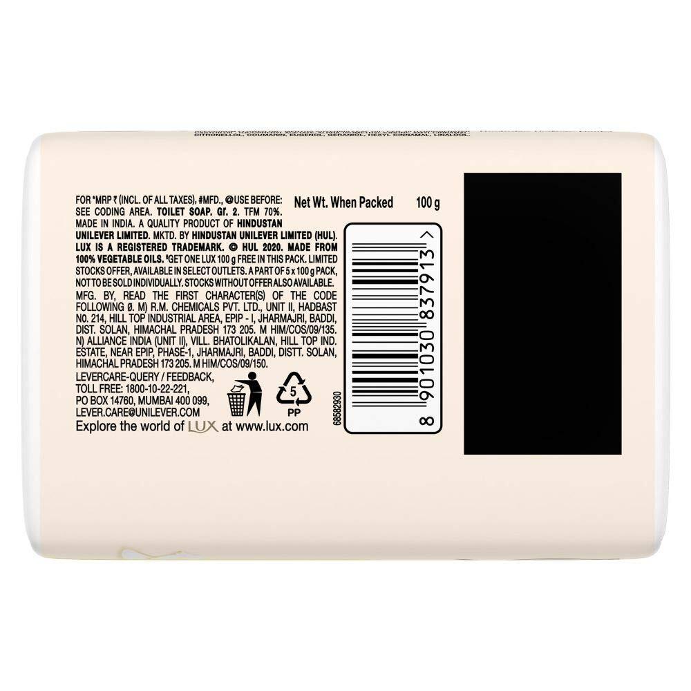 Lux Bathing Soap -Jasmine & Vitamin E Soft Glowing Skin Soap Bar – Free Ship