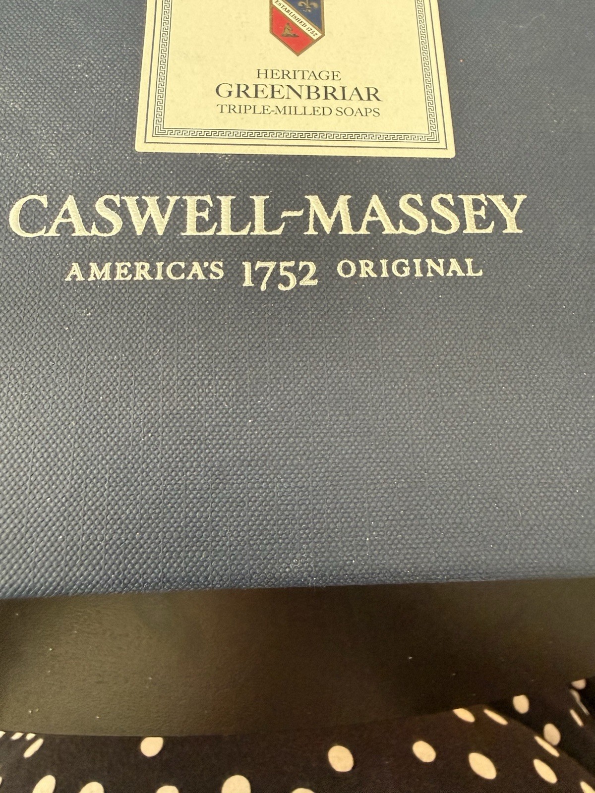 Lot Of 5 Bars Of Caswell Massey Soap – 3 In A Boxed Set