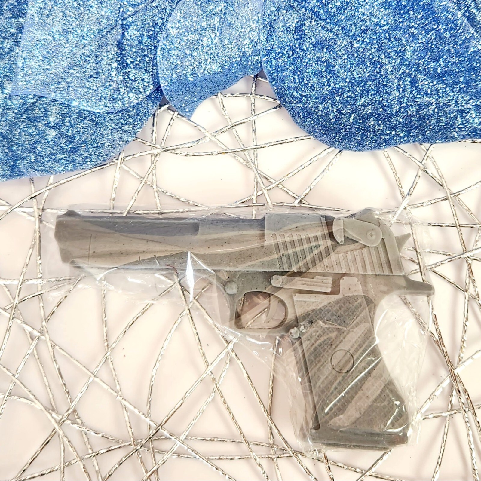 SOAP Handmade Gift for Him, Men, Man, Boys, Teen, shaped as gun, pistol, grenade