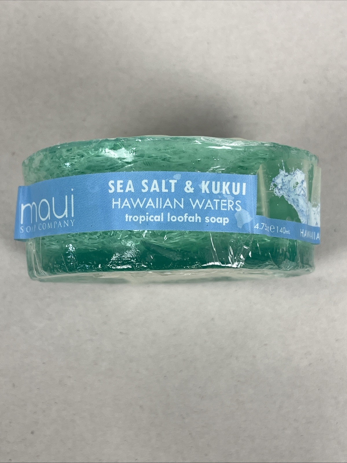 New Hawaiian Loofah Soap Hawaiian Waters 4.75 0z